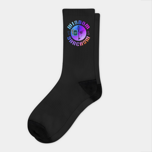 60% Wisdom 40% Sarcasm Socks by The Sacred Feminine