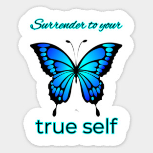 Surrender to Your True Self Sticker