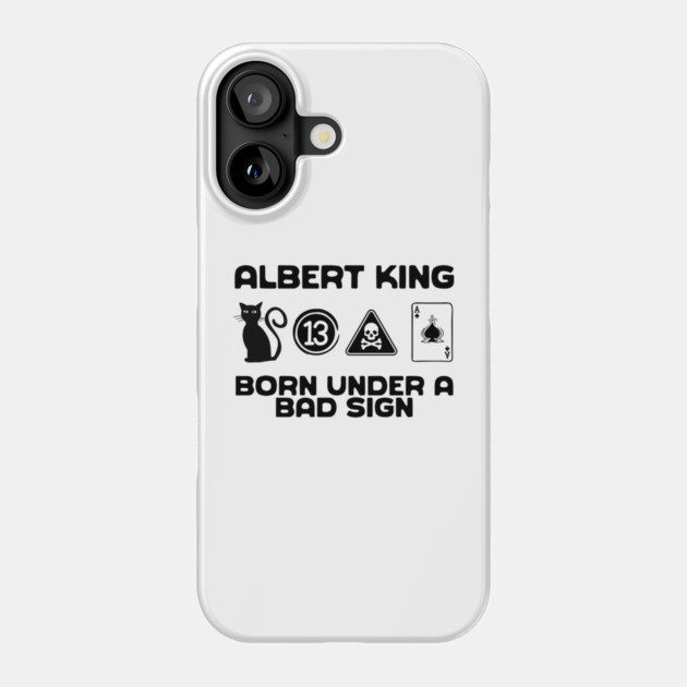 Born Under A Bad Sign Phone Case by Timeless Chaos
