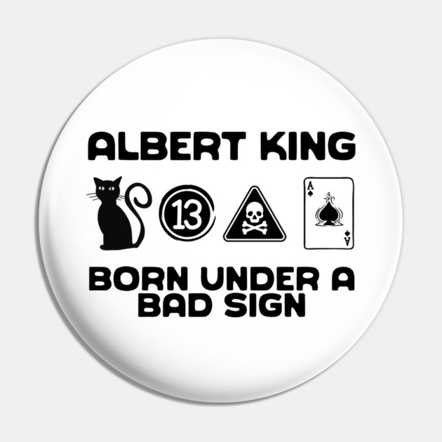 Born Under A Bad Sign Pin by Timeless Chaos