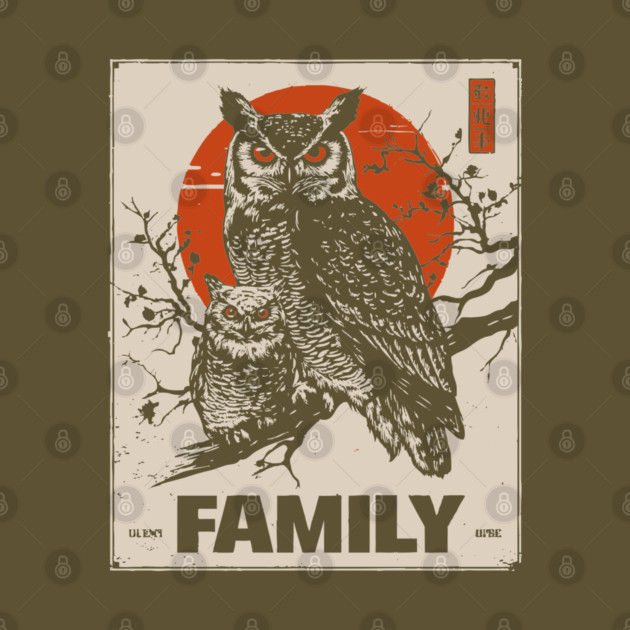 Eared Owl Family – Silent Guardians of the Forest by TuncGK