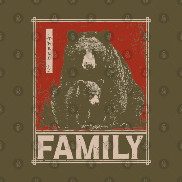 Black Bear Family – Wild at Heart, Close at Home by TuncGK