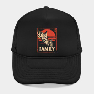 Giraffe Family – Tall Love, Strong Bonds Hat