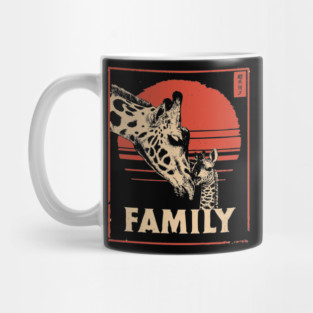 Giraffe Family – Tall Love, Strong Bonds Mug