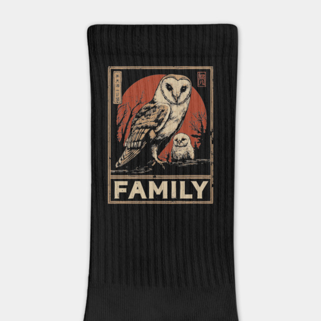 Barn Owl Family – Night Watchers of Love by TuncGK