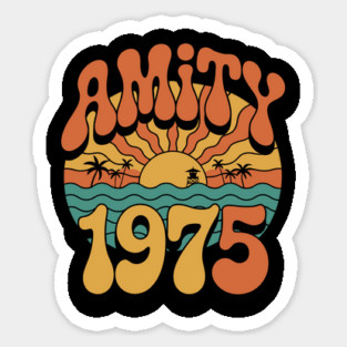 Amity 1975 Vintage Groovy 70s Magnet