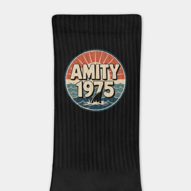 Amity 1975 Retro Vintage Beach by JessArty