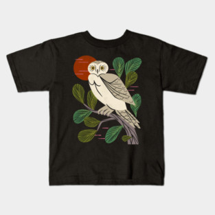 Night Watch Owl Kids T-Shirt