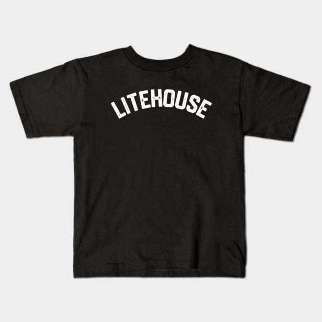 Litehouse Curved Kids T-Shirt by Litehouse Tees