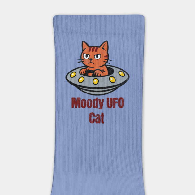 Moody UFO Cat by DonWillisJrArt