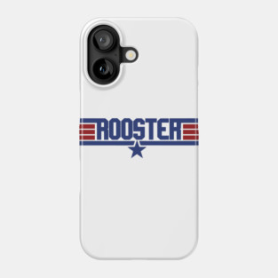 Rooster Top Gun Logo Phone Case