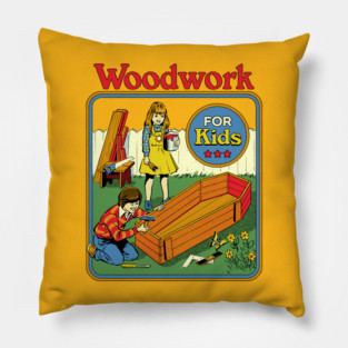 Woodwork For Kids Pillow