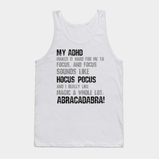 Abracadabra ADHD Tank Top