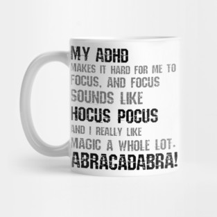 Abracadabra ADHD Mug