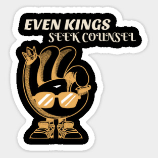 Seek Wisdom Style Sticker