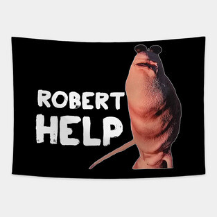 Funny Marcus The Worm VRchat Tapestry