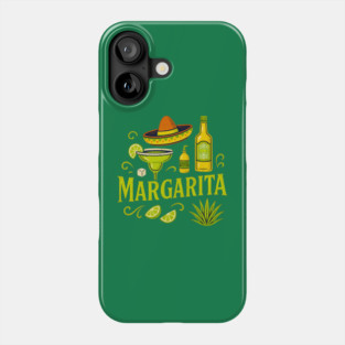 Margarita cocktail Phone Case