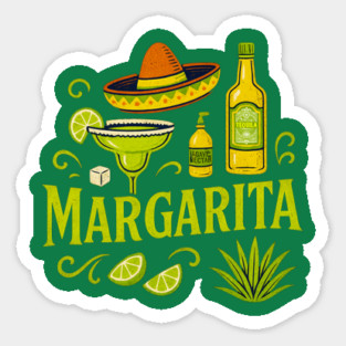 Margarita cocktail Magnet