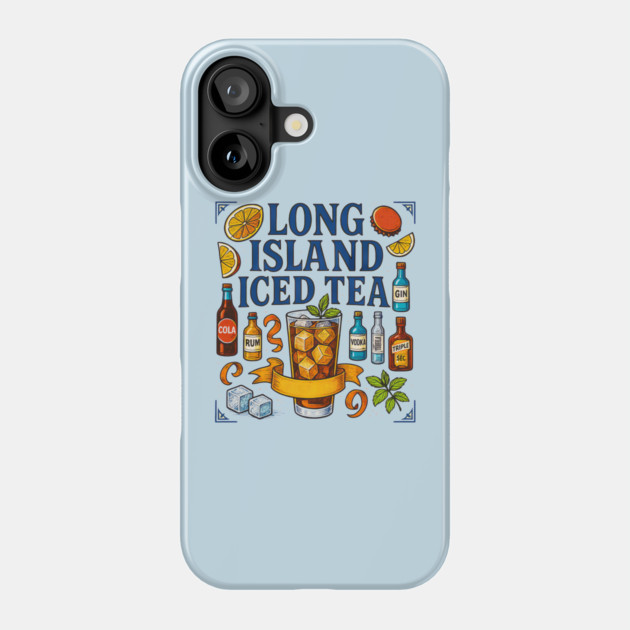 Long Island Iced Tea Phone Case by Dr. Cork