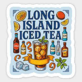 Long Island Iced Tea Magnet