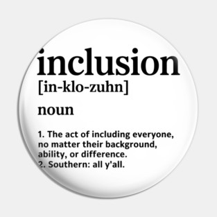 inclusion Pin