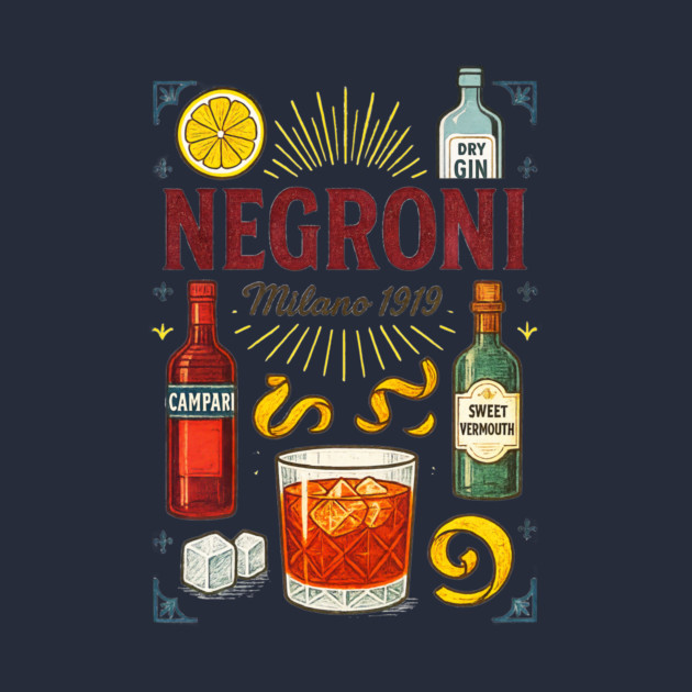 Negroni cocktail by Dr. Cork