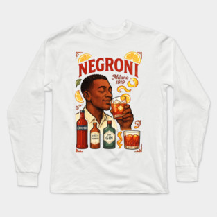 Negroni cocktail Long Sleeve T-Shirt