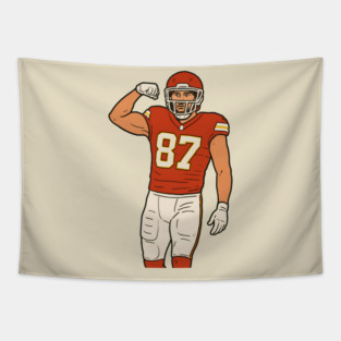 Travis Kelce Tapestry