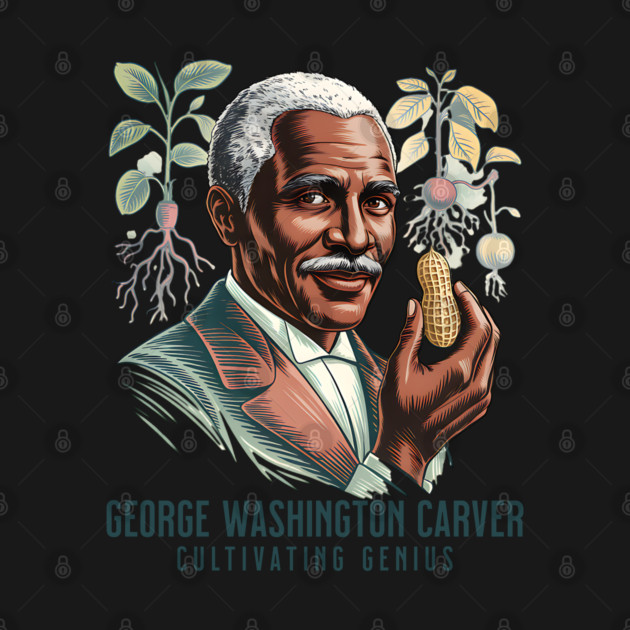 George Washington Carver Cultivating Genius by UrbanLifeApparel