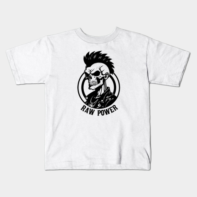 RAW POWER Kids T-Shirt by artslaves