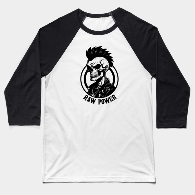 RAW POWER Baseball T-Shirt by artslaves