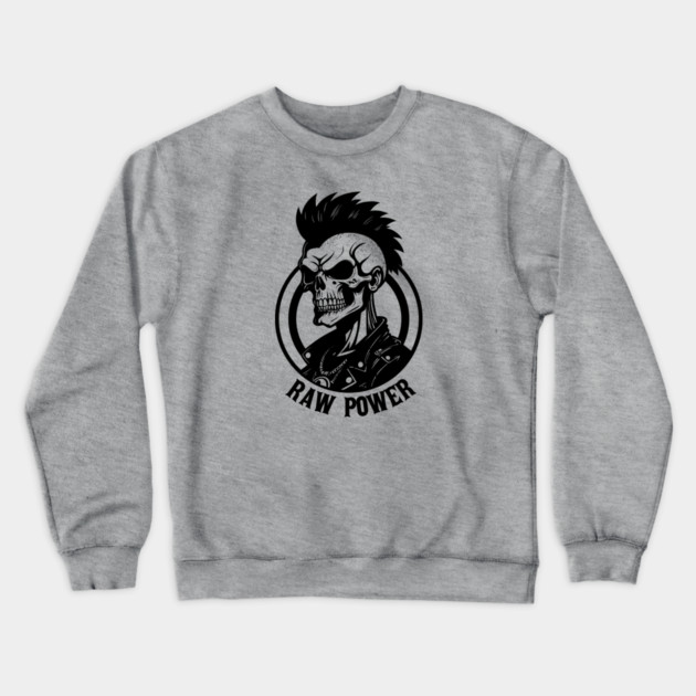 RAW POWER Crewneck Sweatshirt by artslaves