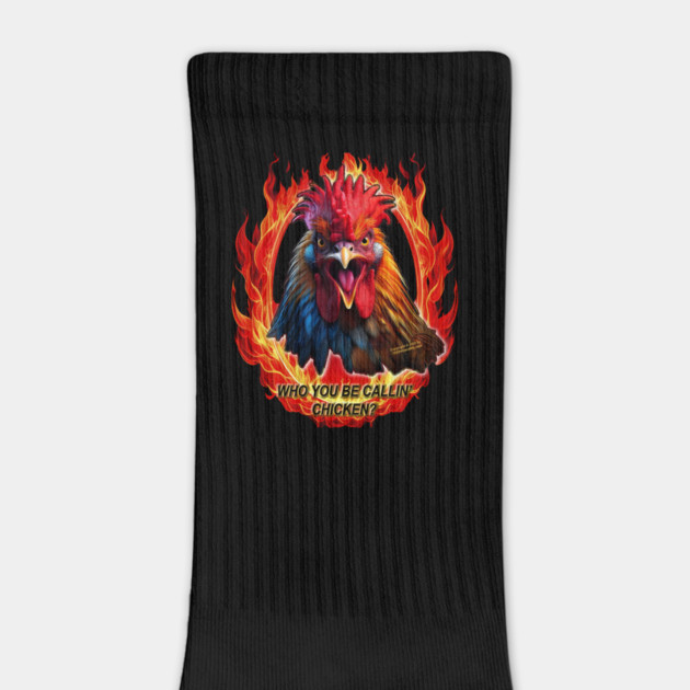 RAGING CHICKEN ON FIRE UNBOUNDED by Erik's Store