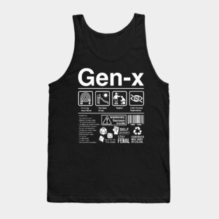 Gen X Label Tank Top