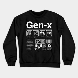Gen X Label Crewneck Sweatshirt