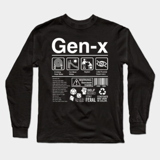 Gen X Label Long Sleeve T-Shirt