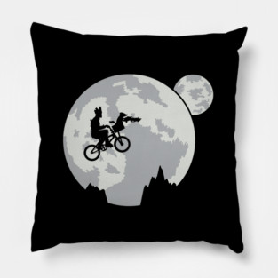 Rocket and Groot Guardian Escape Plan Pillow