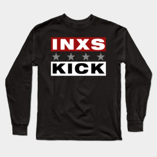 INXS Kick Fan Art Long Sleeve T-Shirt