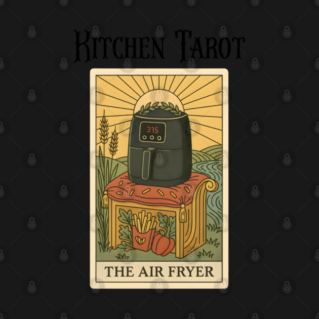 Kitchen Tarot: The Air Fryer magic crisping machine by Luxinda