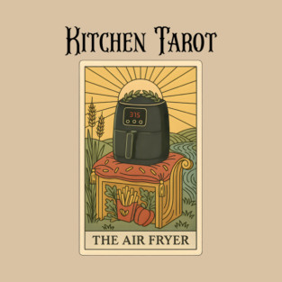 Kitchen Tarot: The Air Fryer magic crisping machine T-Shirt