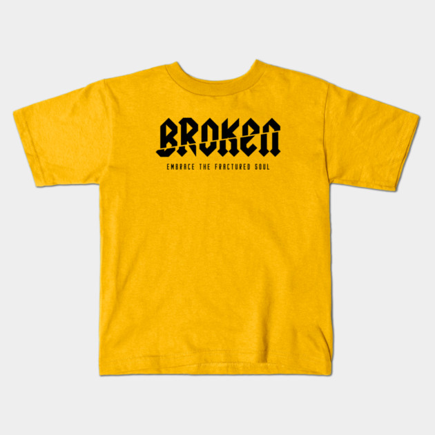 BROKEN Kids T-Shirt by artslaves