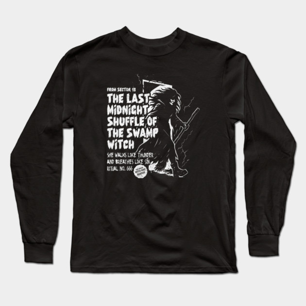 THE LAST MIDNIGHT SHUFFLE OF THE SWAMP WITCH Long Sleeve T-Shirt by artslaves