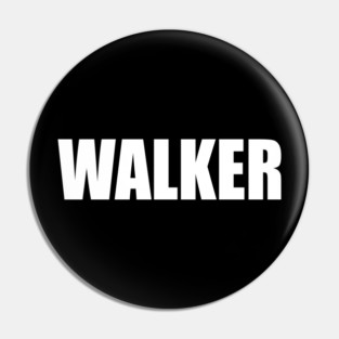 Walker The Walking Dead Pin