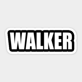 Walker The Walking Dead Sticker
