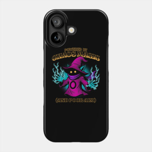 Powered By Chaos Magic and Poor Aim Phone Case