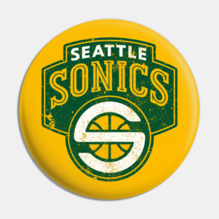 Seattle Supersonics Vintage Pin