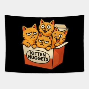 kitten-nuggets Tapestry