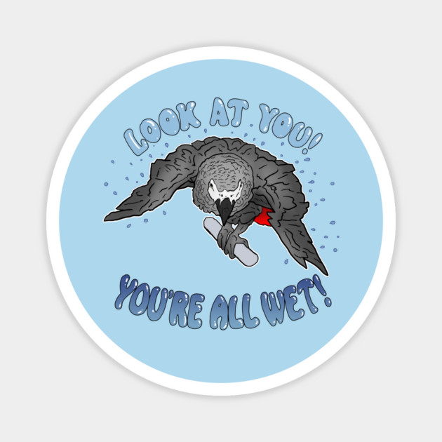 Look At You! Magnet by Einstein Parrot