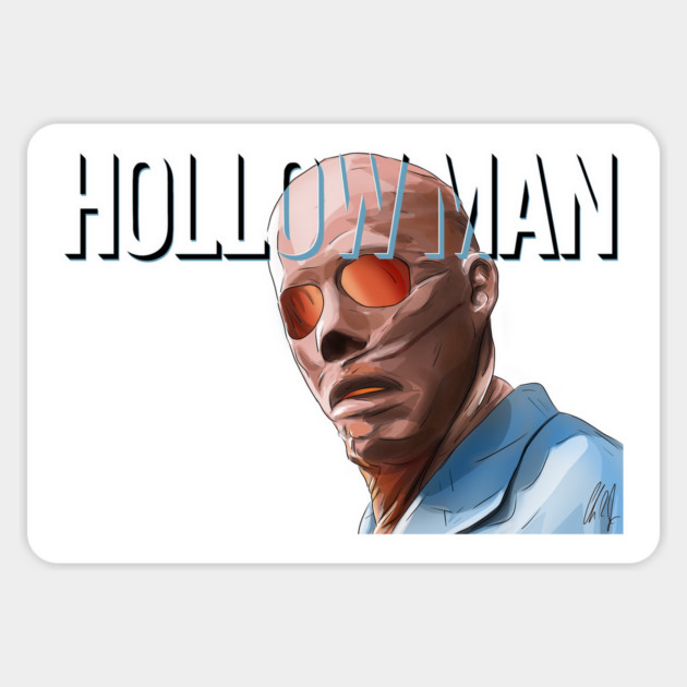 Hollow Man: Where? Magnet by 51Deesigns