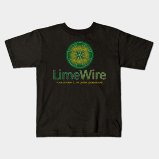 LimeWire You Gateway to Digital Underground Kids T-Shirt